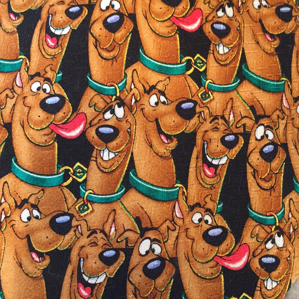 Scooby Doo necktie Cartoon Network 2001 edition